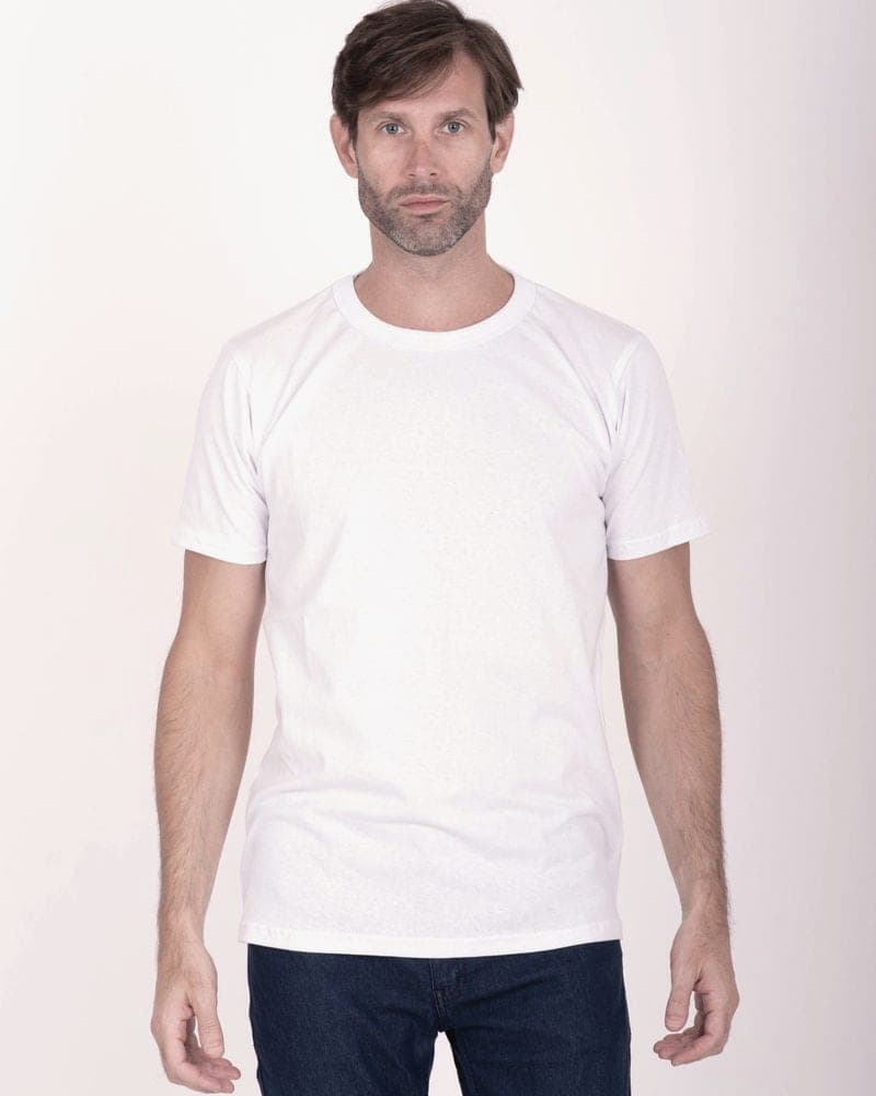 Classic Crew Tee in White
